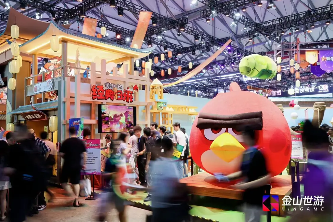 金山世游携三款ip产品亮相chinajoy 展区首日客流集中 金山世游携三款ip产品亮相chinajoy 展区首日客流集中