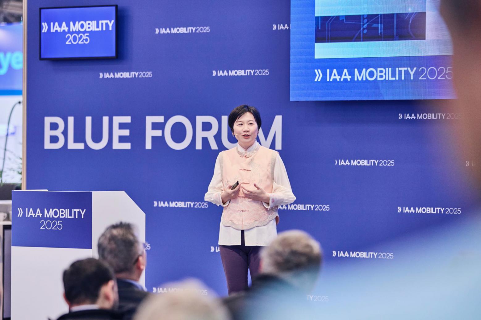 亮相iaa mobility 2025丨盖世汽车ceo周晓莺发表主题演讲 亮相iaa mobility 2025丨盖世汽车ceo周晓莺发表主题演讲