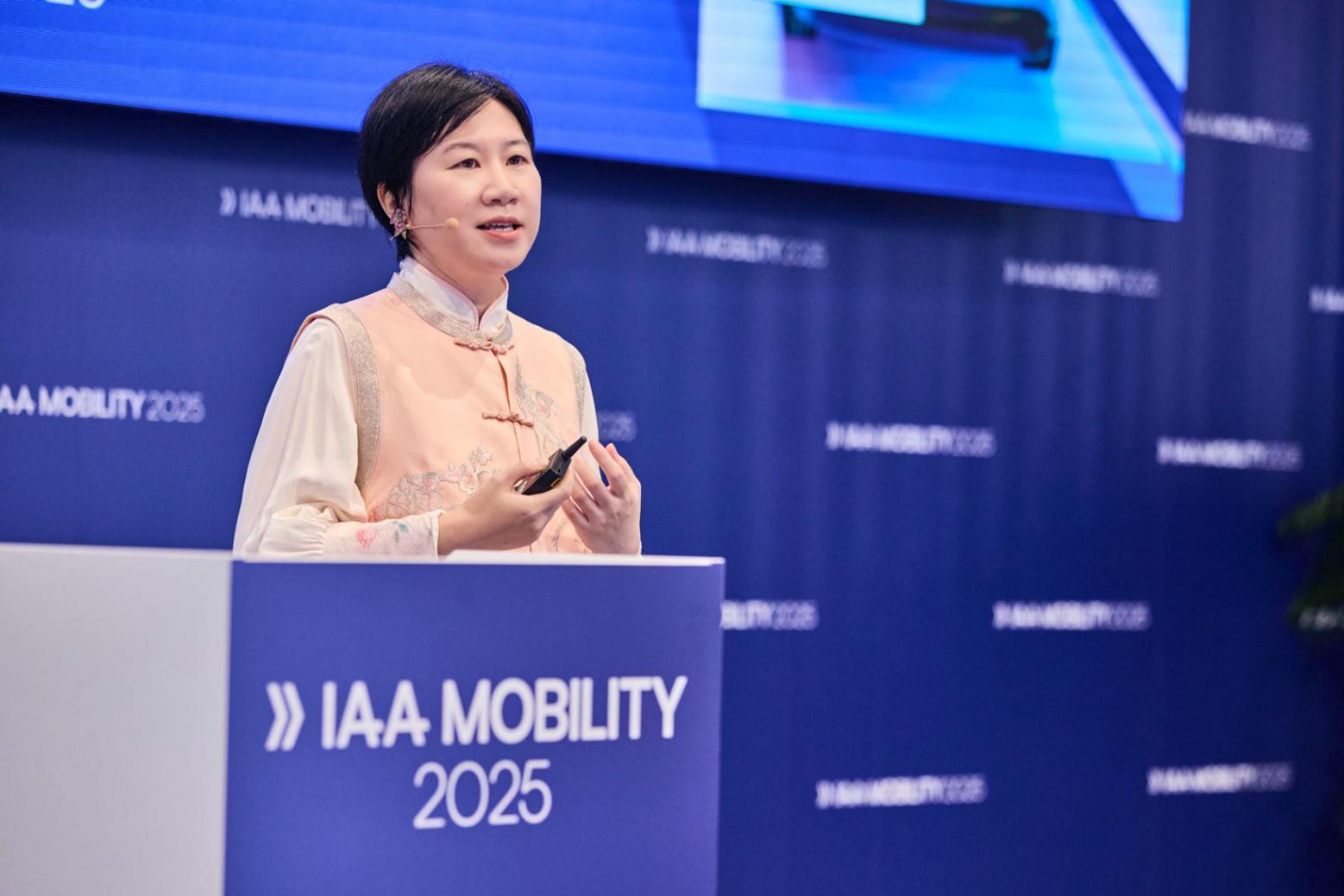 亮相iaa mobility 2025丨盖世汽车ceo周晓莺发表主题演讲 亮相iaa mobility 2025丨盖世汽车ceo周晓莺发表主题演讲