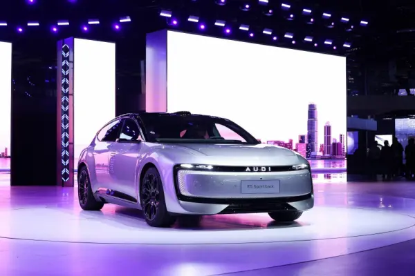 被极氪001震撼到后 奥迪也造了一款全新纯电车
