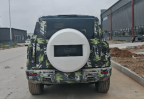 纯电续航或提升至160km 新款方程豹豹5谍照曝光