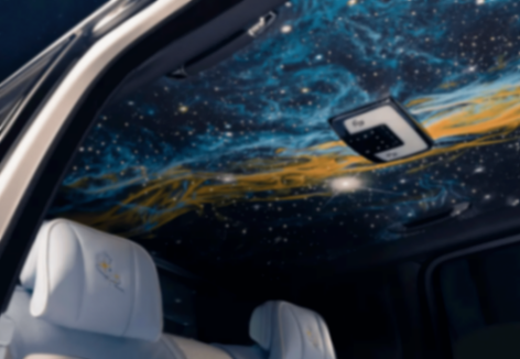 全球限量1台/手绘星空顶 劳斯莱斯库里南cosmos官图发布